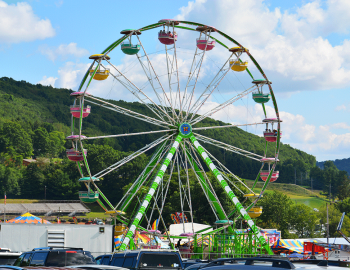 Ferris Wheel at Garrett County Agricultural Fair
