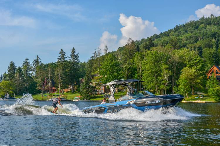 Boating Deep Creek Lake