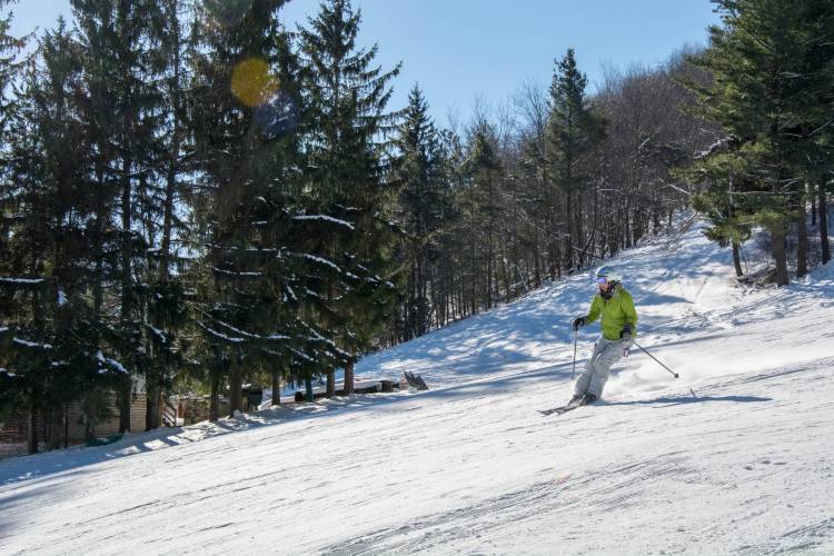 Skiing at Deep Creek Lake